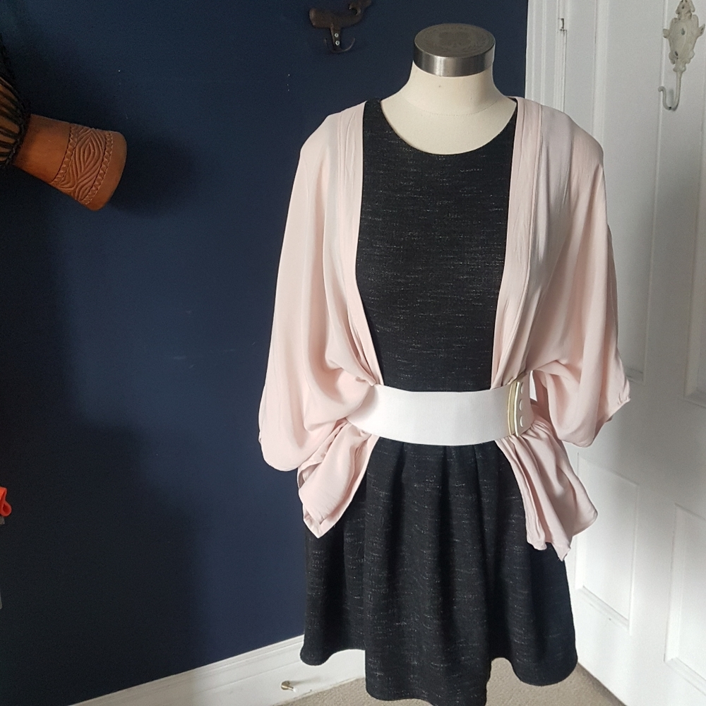 Talula bundle, dress, shrug, belt sz xs